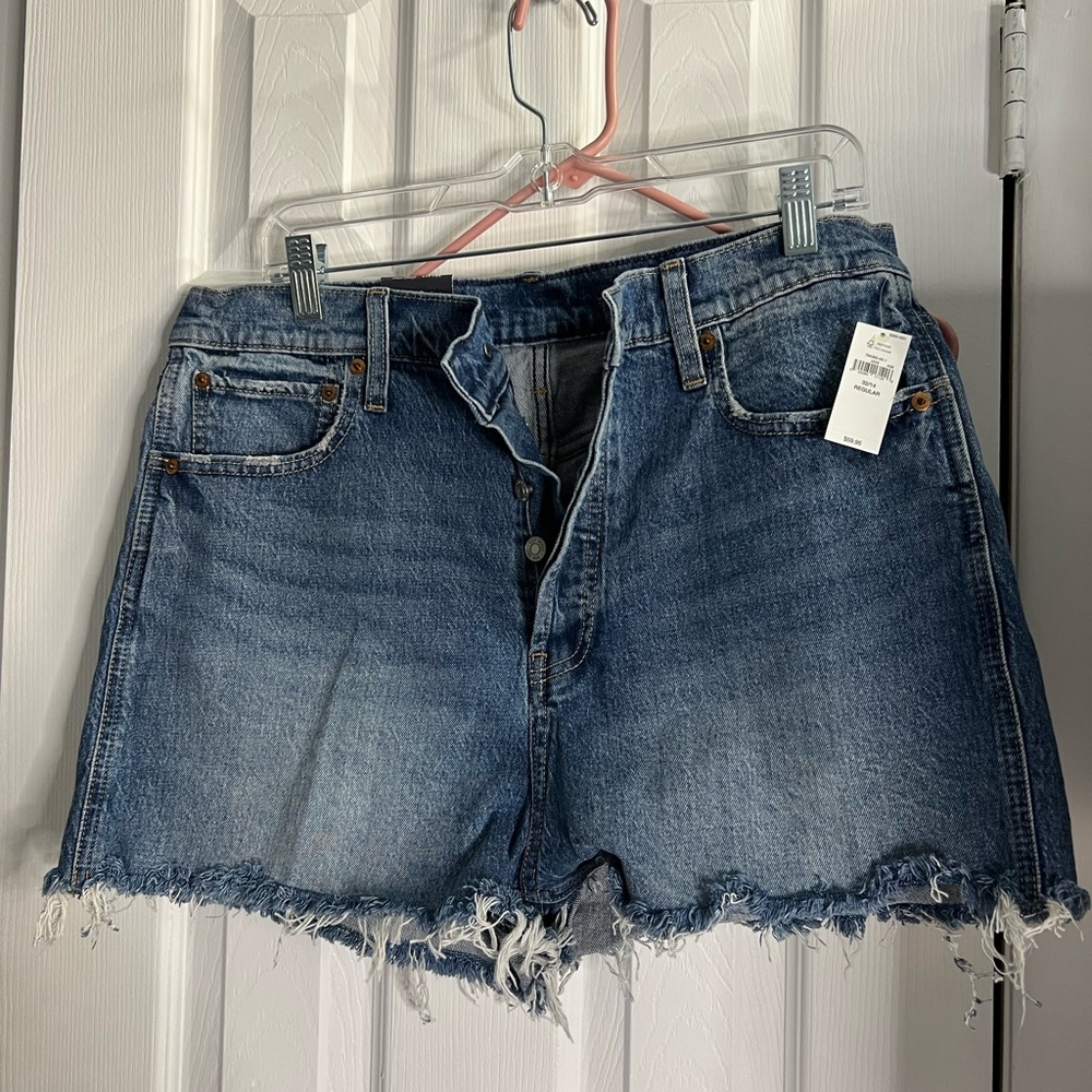 denim shorts NWT